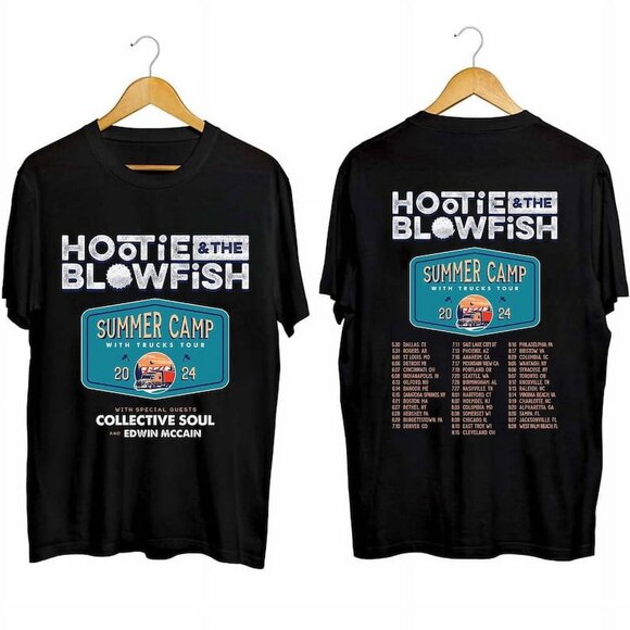 teresafarnell55 Hootie and The Blowfish Summer Camp with Trucks Tour 2024 Shirt - Picture 1 of 3